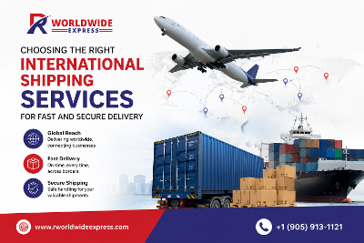 Choosing the Right International Shipping Services for Fast, Secure & Reliable Delivery